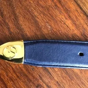 St. John | Accessories | St John Vintage Navy Blue Belt  display picture 1